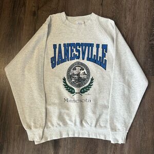 Vintage Janesville Minnesota Crewneck Sweatshirt